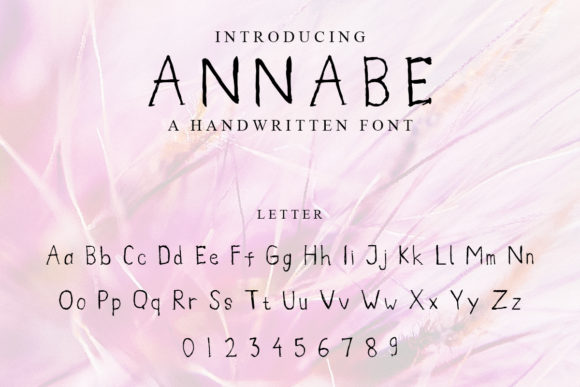Annabe: The Perfect Handwritten Font for Editorial Design
