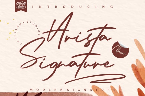 Arista Signature: A Handwritten Font for Engaging Campaigns