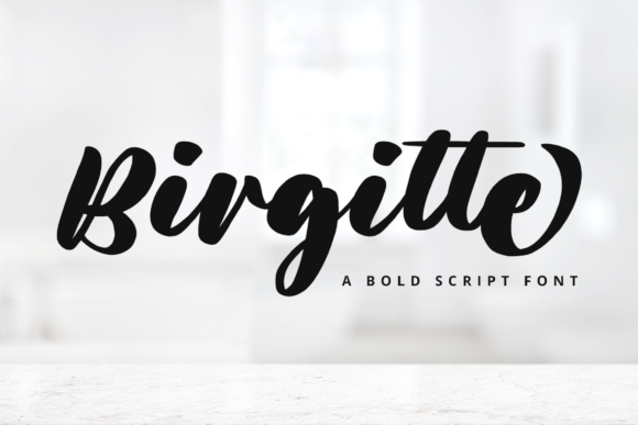 Birgitte: A Handwritten Font for Engaging Brand Stories