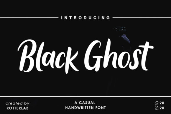 Black Ghost: A Classy Script Font for Elegant Branding