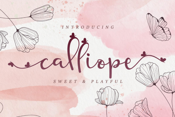 Calliope: A Script Font with Elegance and Flair