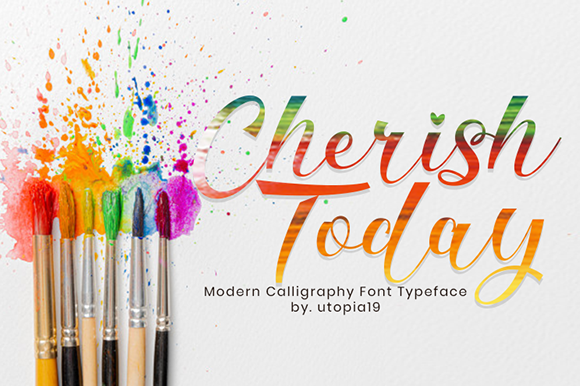 Cherish Today: A Versatile Script for Modern Design