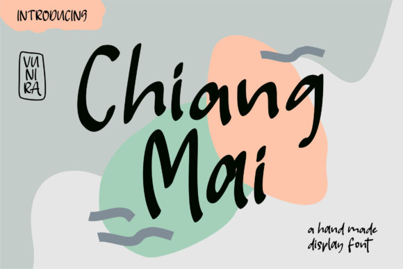 Chiang Mai: A Handwritten Font for Creative Web Design