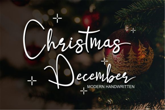 Christmas December: A Handwritten Font for Editorial Charm