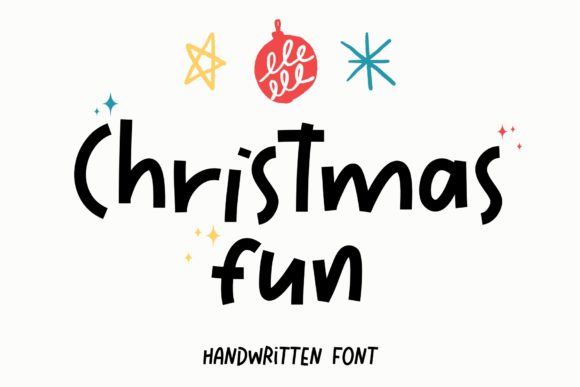 Christmas Fun: A Playful Handwritten Font for Creative Projects