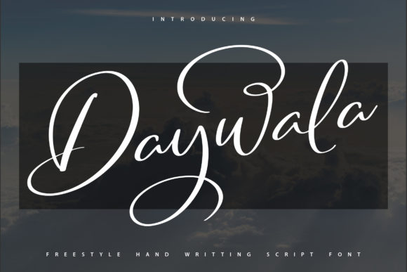 Daywala: A Script Font for Elegant Branding