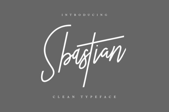 Discover Sbastian: A Versatile Handwritten Font for Creative Branding
