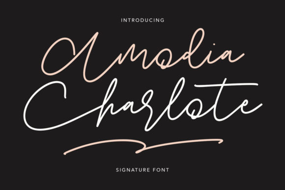 Discover the Charm of Amodia Charlote: A Perfect Font for Crafters