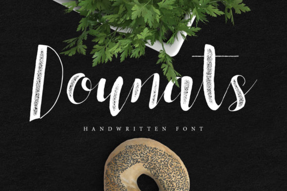Dounats: A Handwritten Font for Creative Web Design