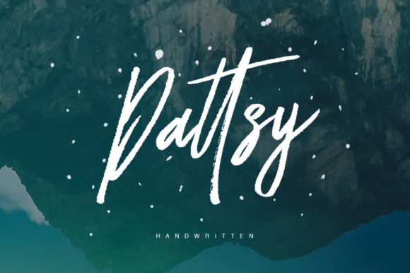 Elevate Your Editorial Design with Dattsy Font
