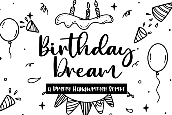 Enhance Your Brand with Birthday Dream Font