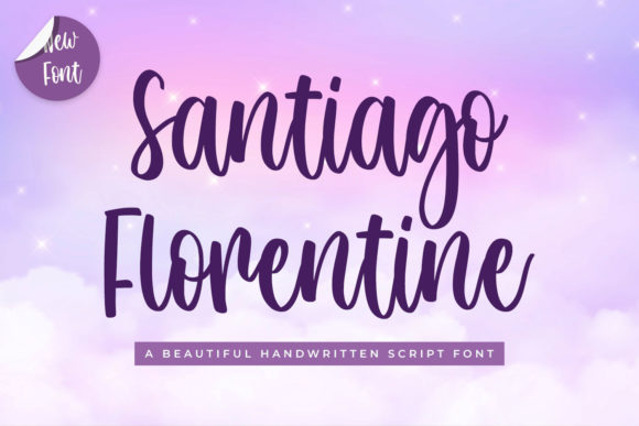 Enhance Your Brand with Santiago Florentine Font