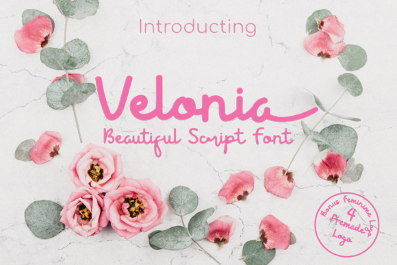 Enhance Your Campaign with Velonia: A Dainty, Sweet Font