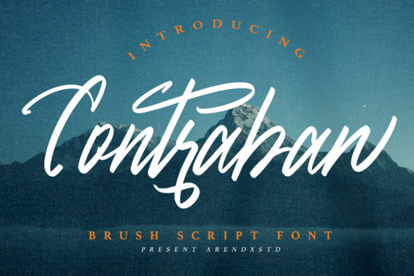 Enhance Your Craft with the Charming Contraban Font