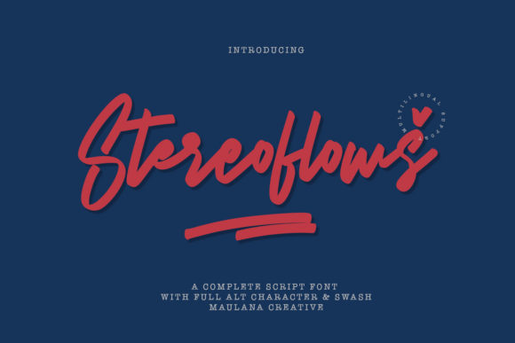 Enhance Your Web Design with Stereoflows Font