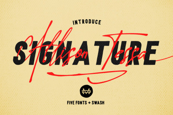 Exploring Allison Tessa: A Versatile Duo Font for Branding
