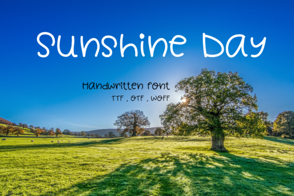 Exploring Sunshine Day: A Fresh Script Amp Font