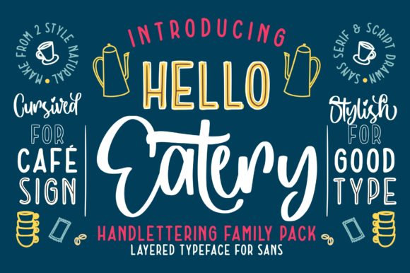 Hello Eatery: A Joyful and Versatile Font for Editorial Design