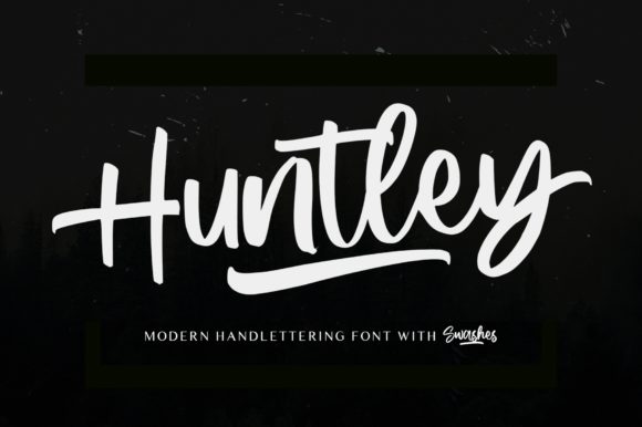 Huntley: A Charming Cursive Font for Elegant Branding