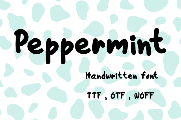 Pepperment: A Charming Handwritten Font for Crafters