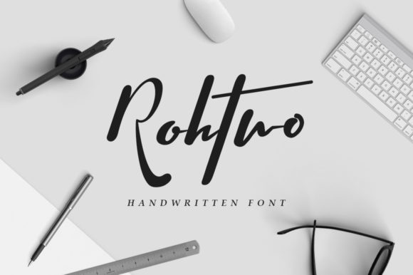 Rohtwo: Elevate Your Brand with a Modern Handwritten Font