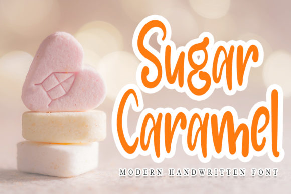 Sugar Caramel: A Sweet and Modern Handwritten Font