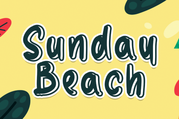 Transform Your Handmade Creations with Sunday Beach Font